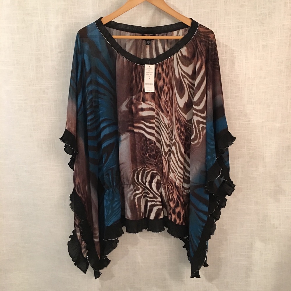 Bebe Blouse Size Small - image 1